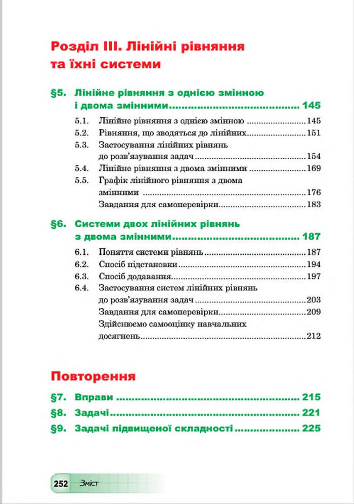 Підручник Алгебра 7 клас Мальований 2015