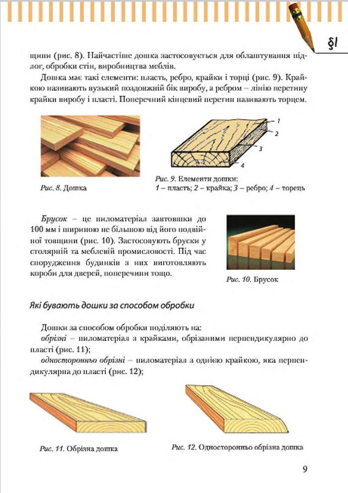 Підручник Трудове навчання 7 клас Терещук (хлопці) 2015