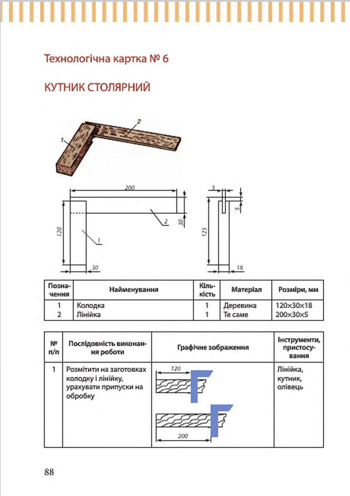 Підручник Трудове навчання 7 клас Терещук (хлопці) 2015