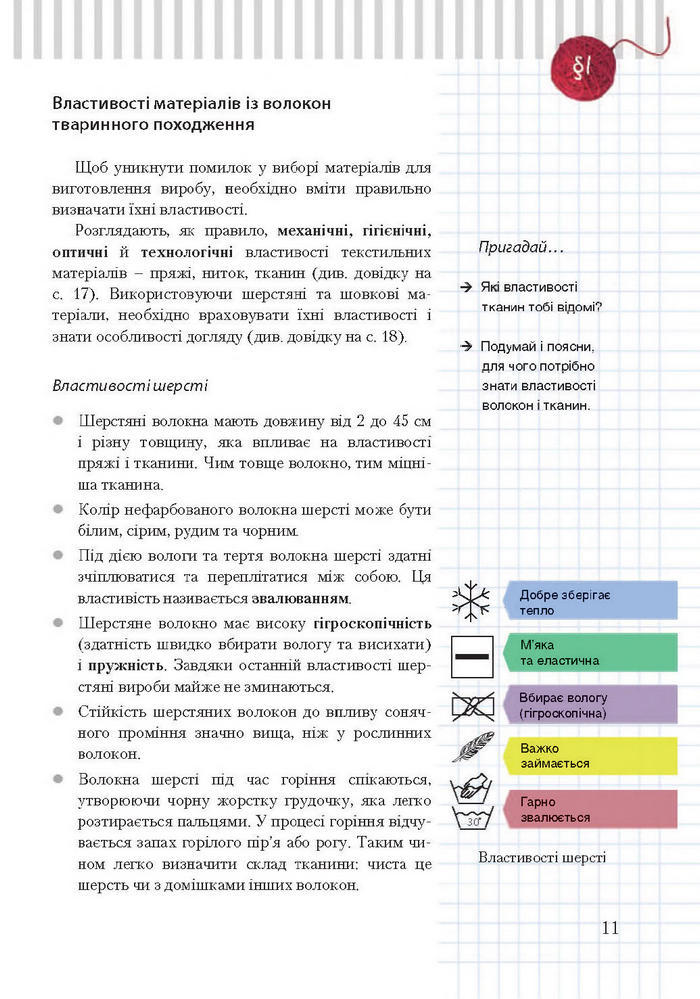 Підручник Трудове навчання 7 клас Терещук дівчата 2015