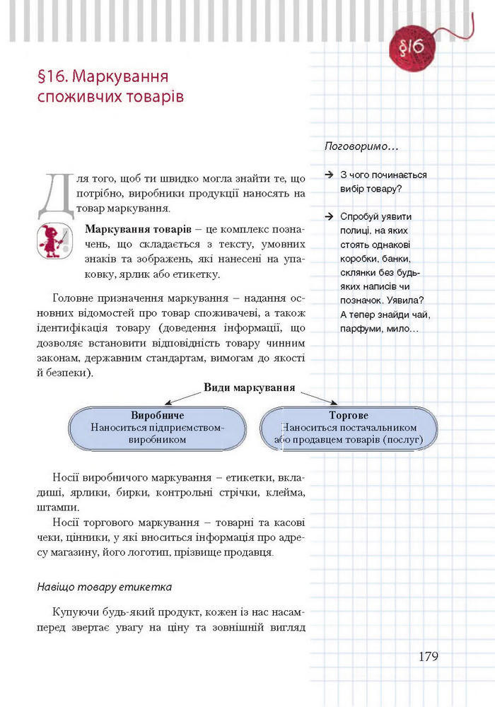 Підручник Трудове навчання 7 клас Терещук дівчата 2015