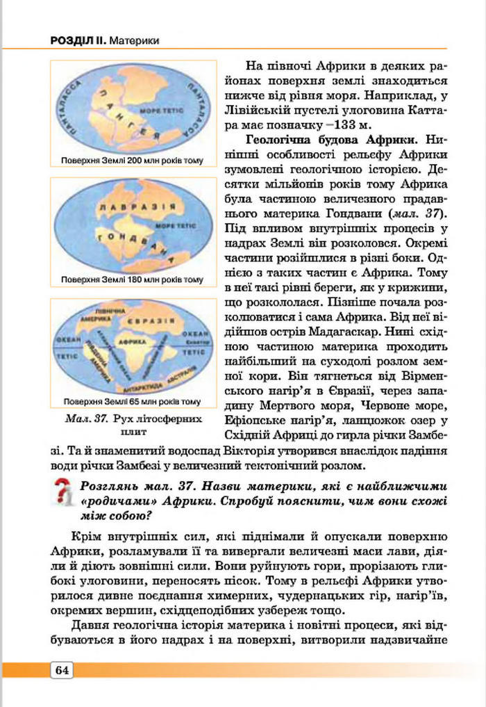 Підручник Географія 7 клас Масляк 2015