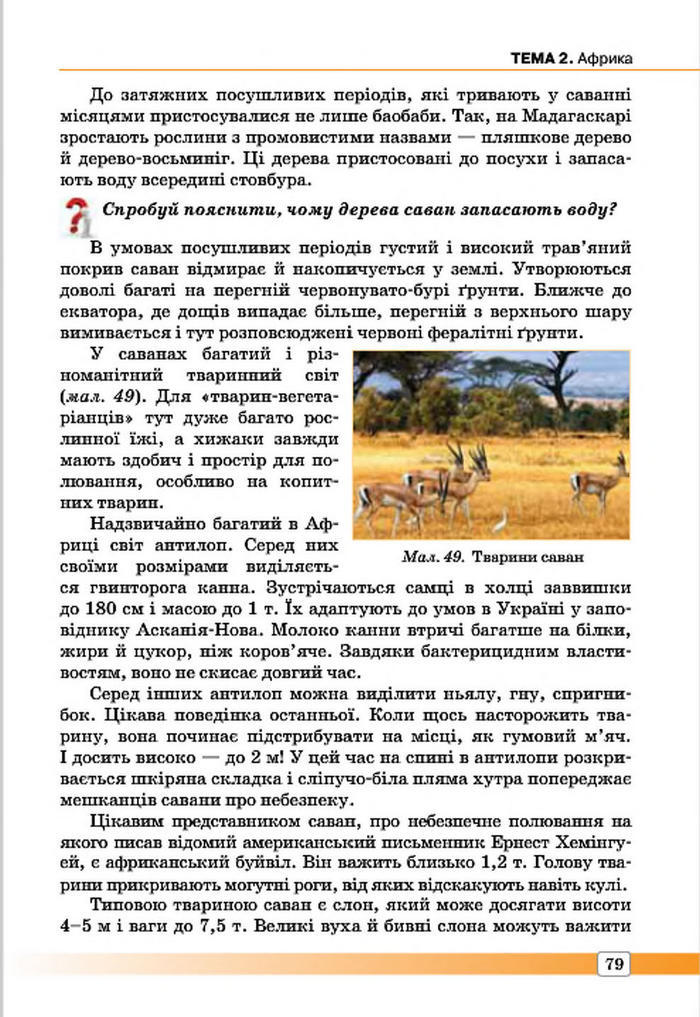 Підручник Географія 7 клас Масляк 2015