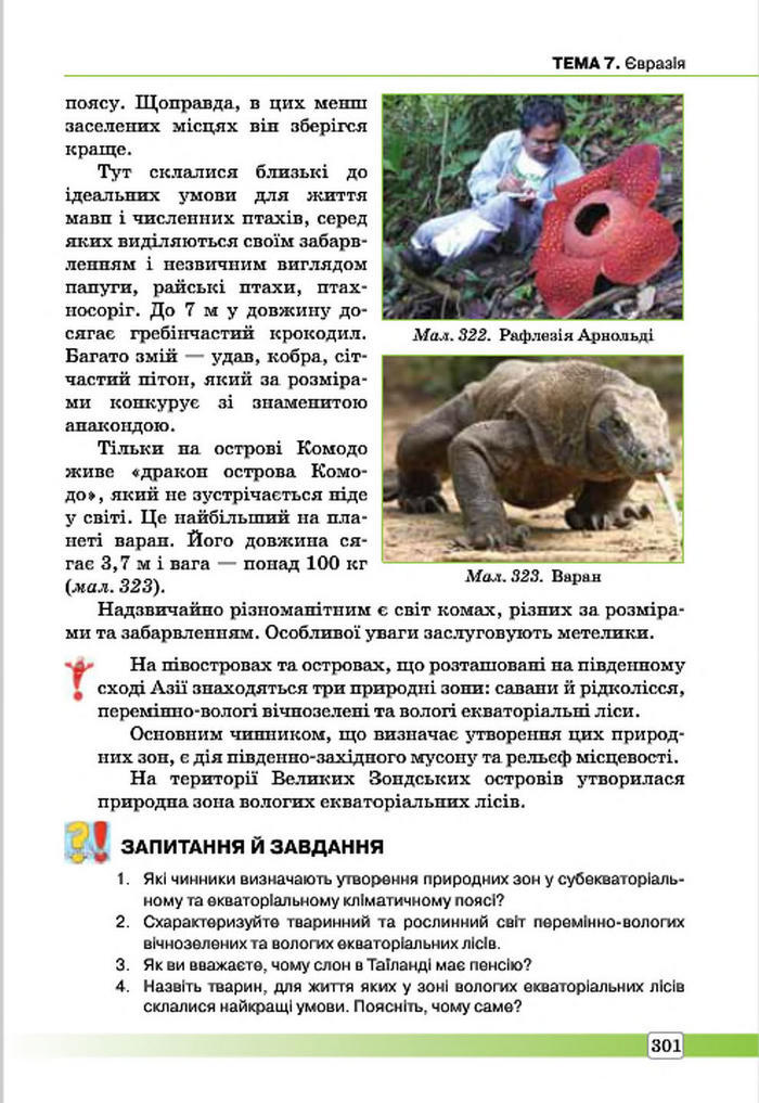 Підручник Географія 7 клас Масляк 2015