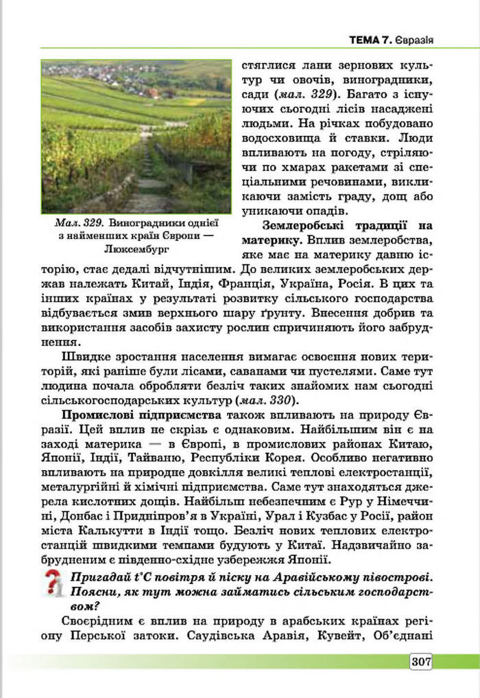 Підручник Географія 7 клас Масляк 2015