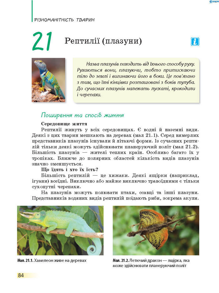 Підручник Біологія 7 клас Запорожець 2015