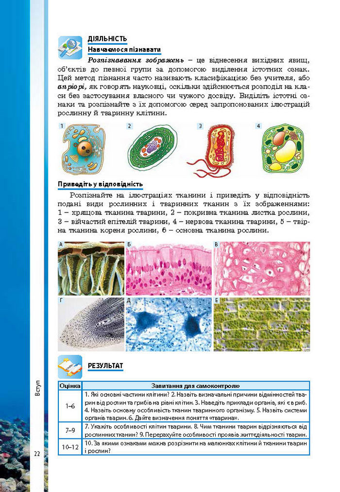 Підручник Біологія 7 клас Соболь 2015