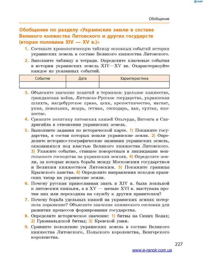 История Украины 7 класс Гисем 2015 (Рус.)