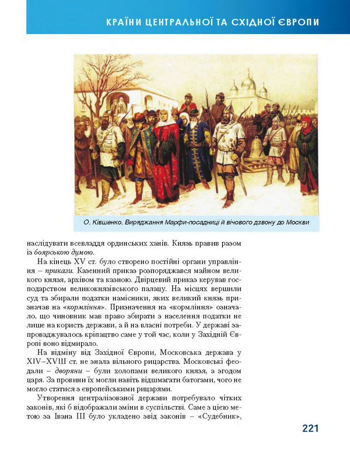 Підручник Всесвітня історія 7 клас Бонь 2015