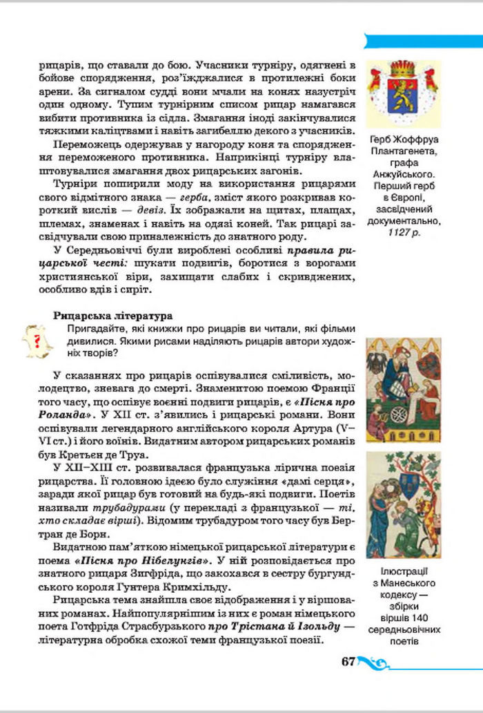 Підручник Всесвітня історія 7 клас Щупак 2015