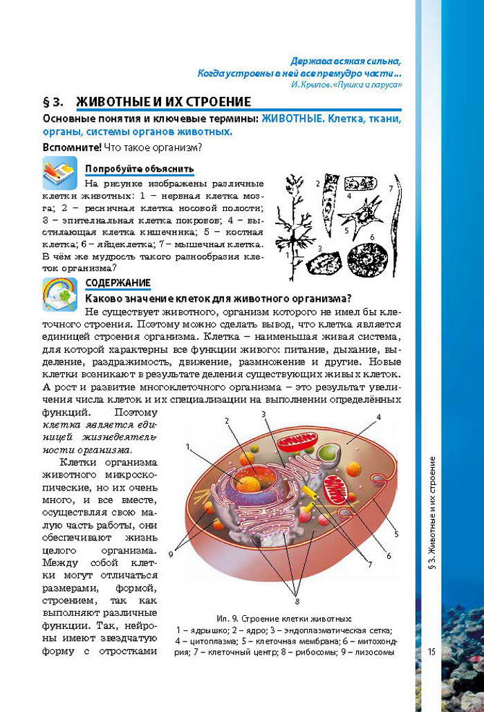 Биология 7 класс Соболь 2015 (Рус.)