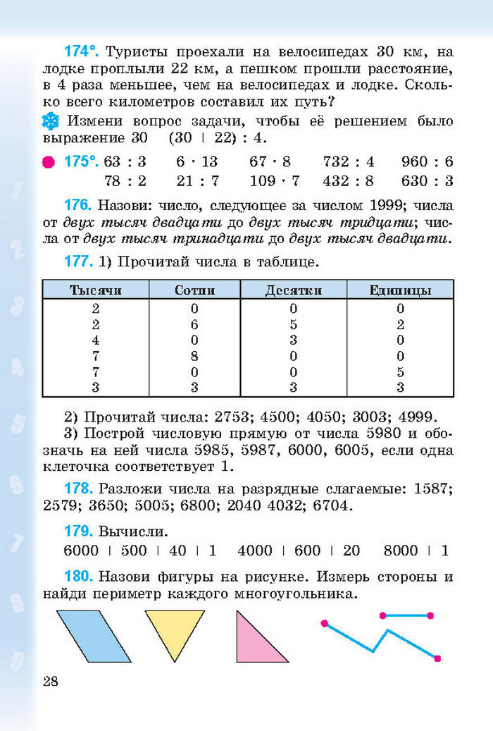 Математика 4 класс Богданович 2015 (Рус.)