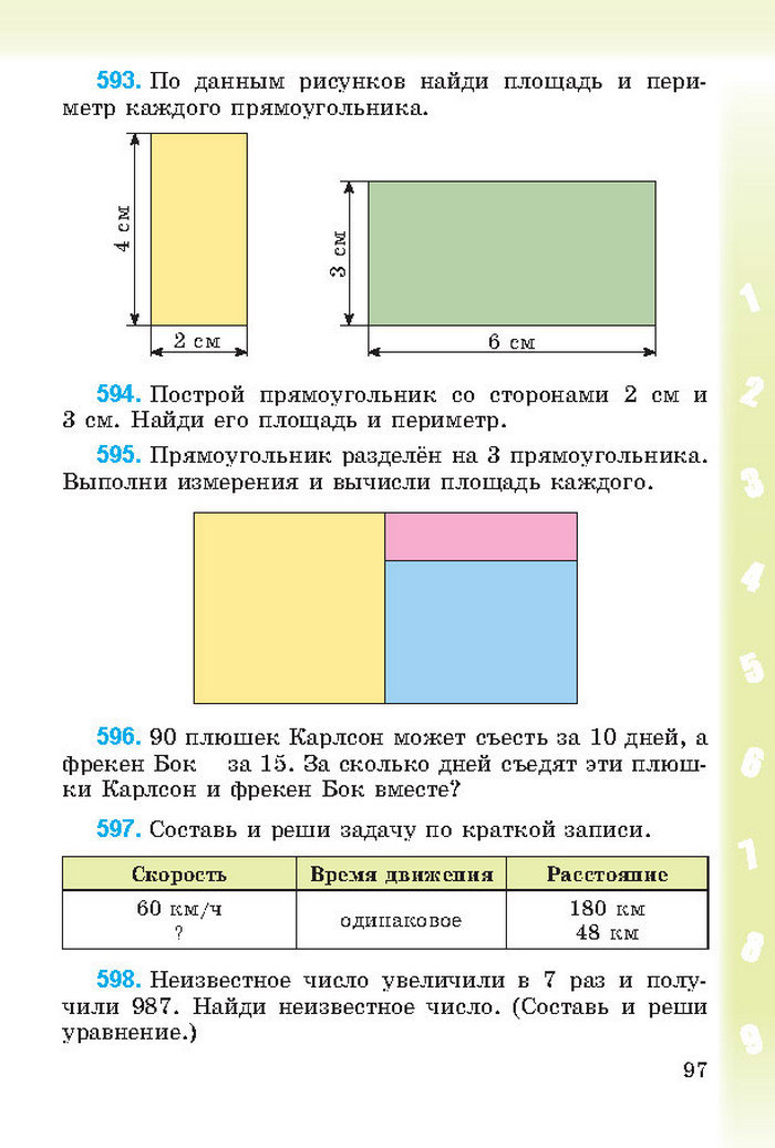 Математика 4 класс Богданович 2015 (Рус.)