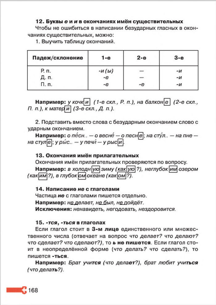 Русский язык 4 класс Рудяков, Челышева
