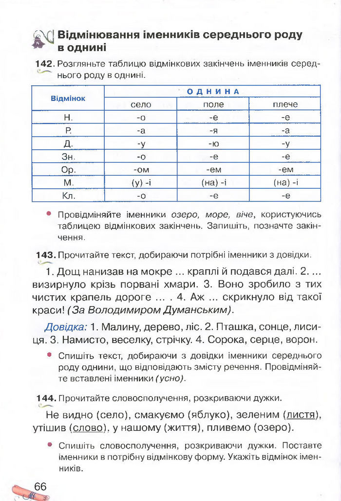 Українська мова 4 клас Захарійчук 2015