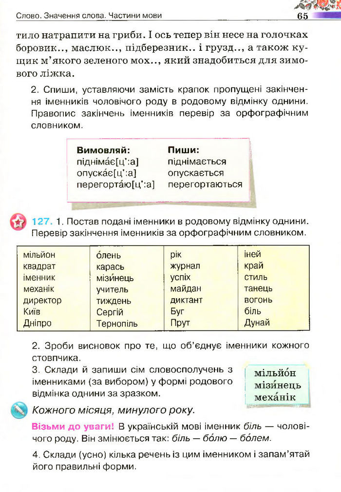 Підручник Українська мова 4 клас Вашуленко 2015