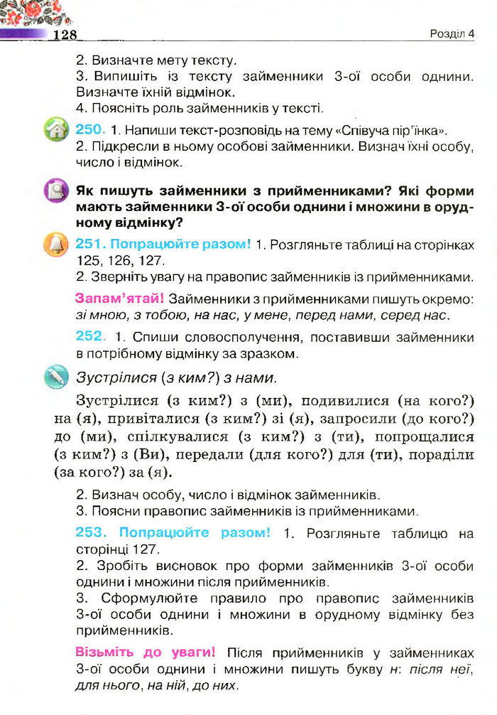 Підручник Українська мова 4 клас Вашуленко 2015