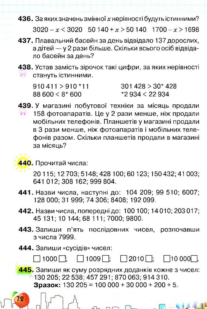Підручник Математика 4 клас Оляницька 2015