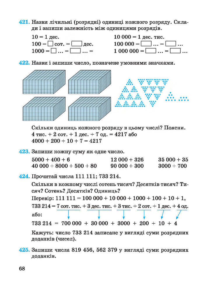 Підручник Математика 4 клас Заїка 2015