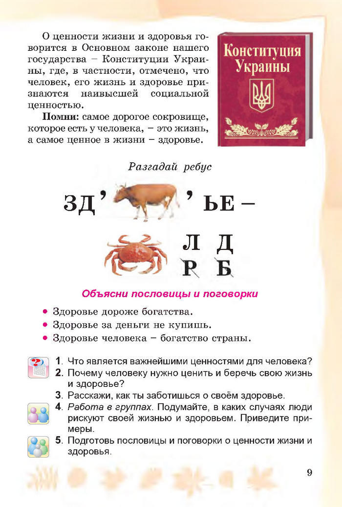 Основы здоровья 4 класс Гнатюк 2015 (Рус.)