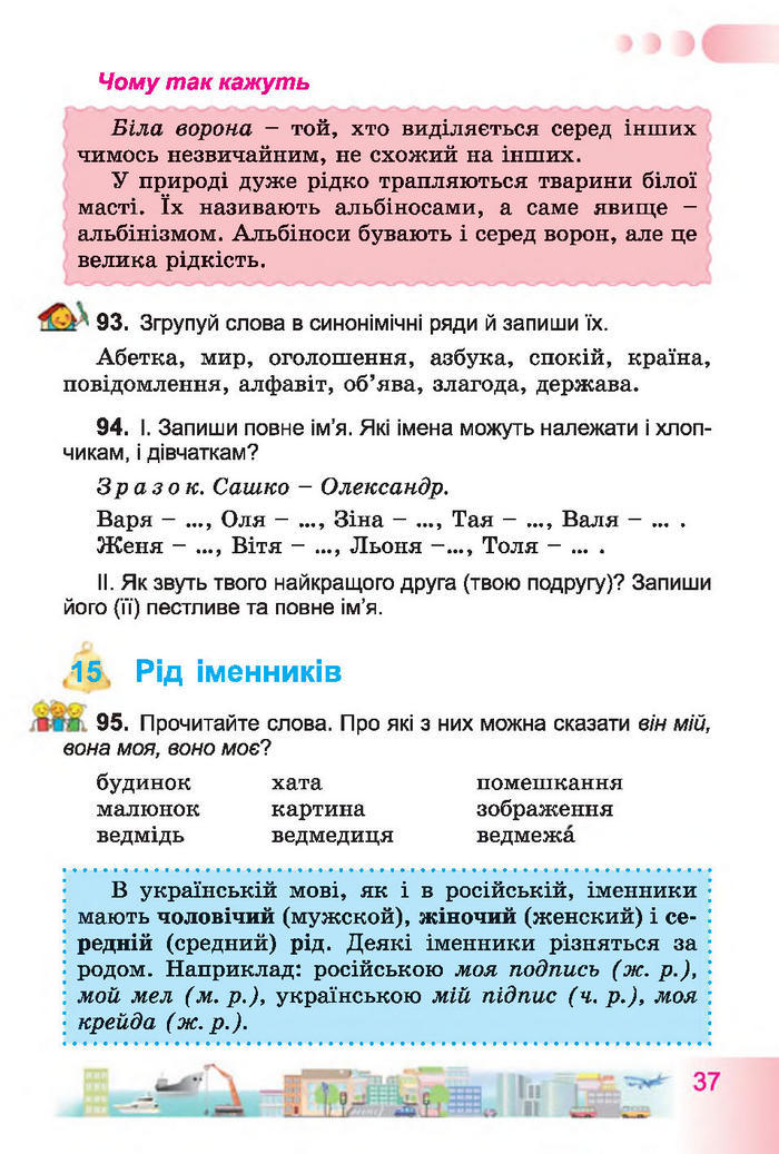 Учебник Українська мова 4 класс Гавриш 2015