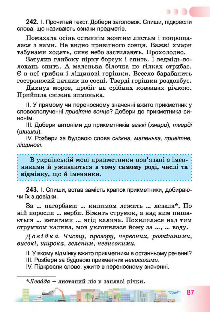 Учебник Українська мова 4 класс Гавриш 2015