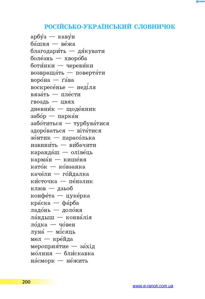 Підручник Українська мова 4 клас Коваленко 2015