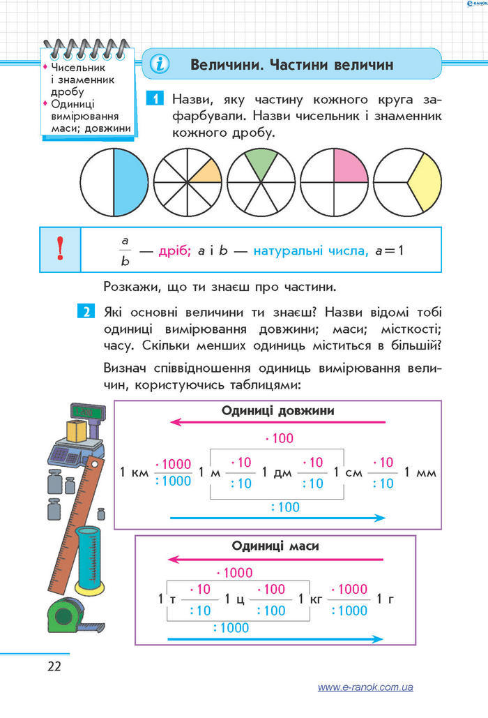 Математика 4 клас Скворцова (1, 2 часть)