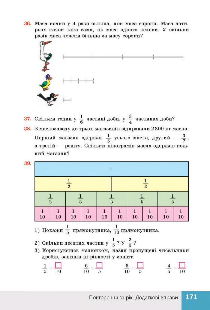 Підручник Математика 4 клас Листопад 2015