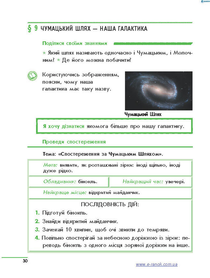 Підручник Природознавство 4 клас Тагліна 2015