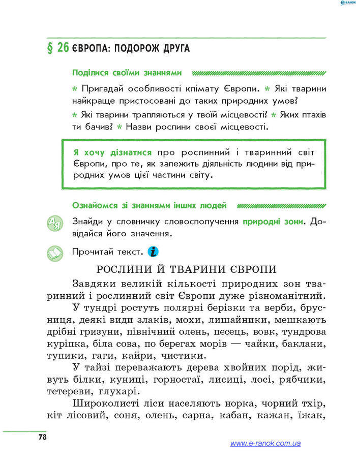 Підручник Природознавство 4 клас Тагліна 2015