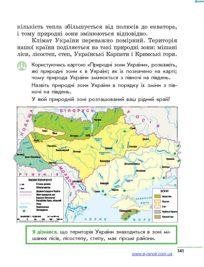 Підручник Природознавство 4 клас Тагліна 2015