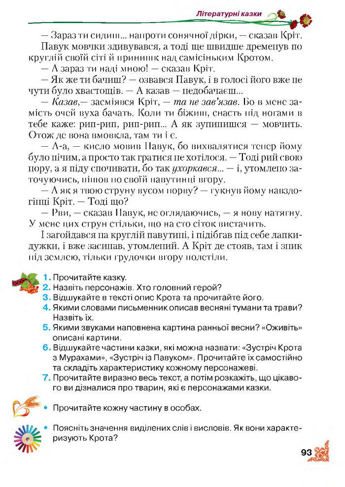 Літературне читання 4 клас Зоряна 2015