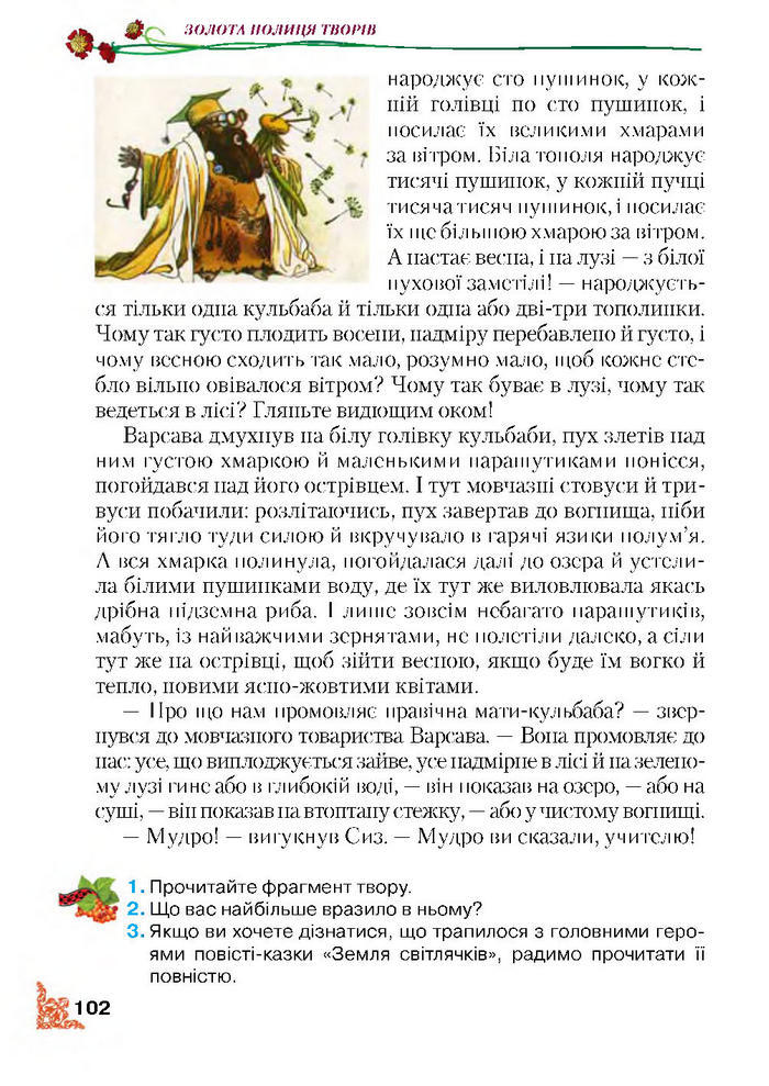 Літературне читання 4 клас Зоряна 2015