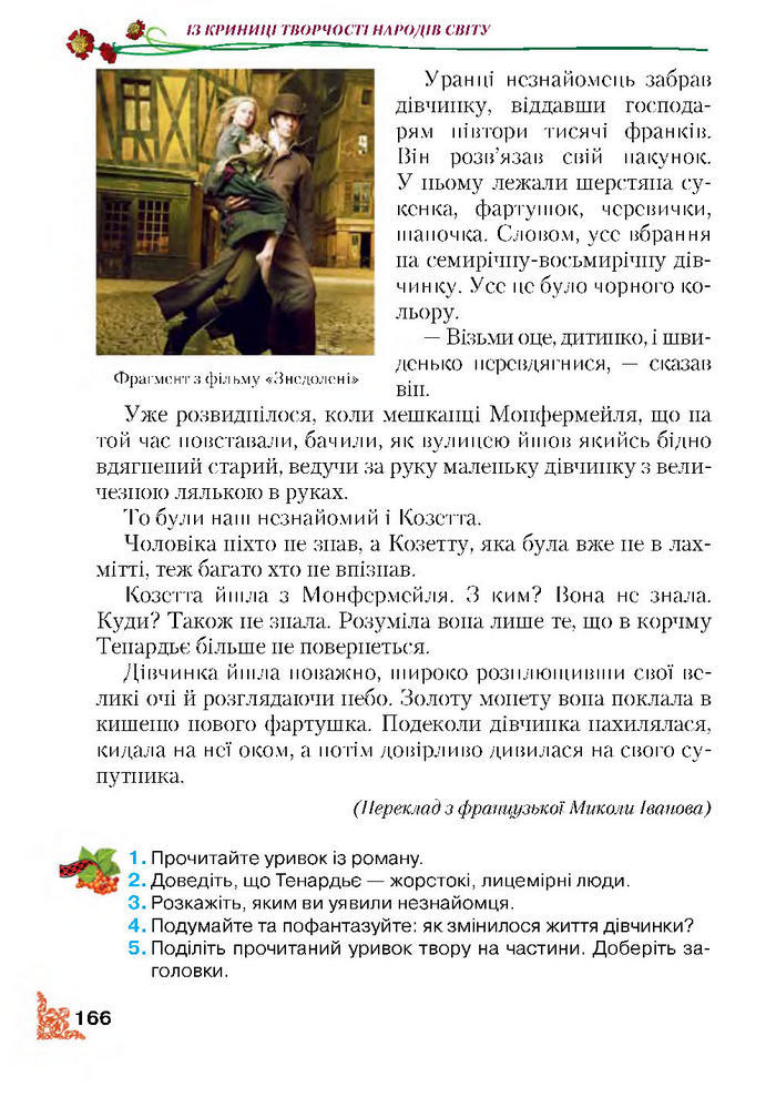Літературне читання 4 клас Зоряна 2015