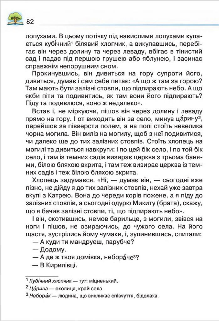Літературне читання 4 клас Савченко
