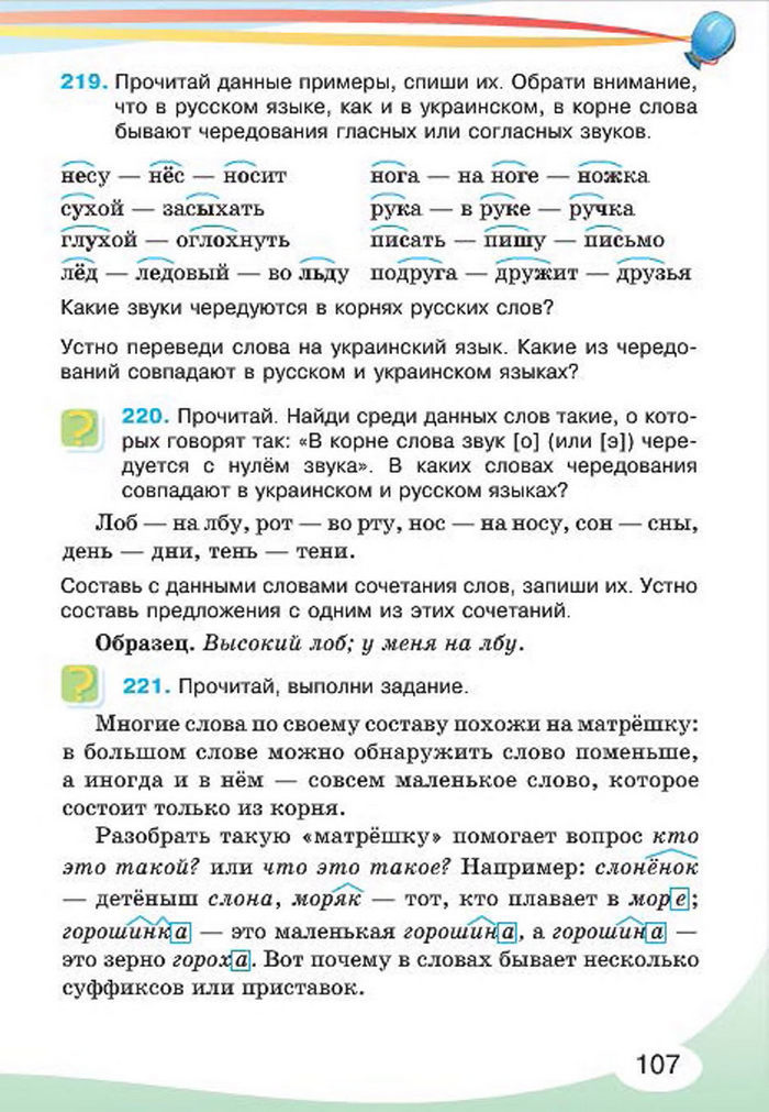 Русский язык 4 класс Лапшина