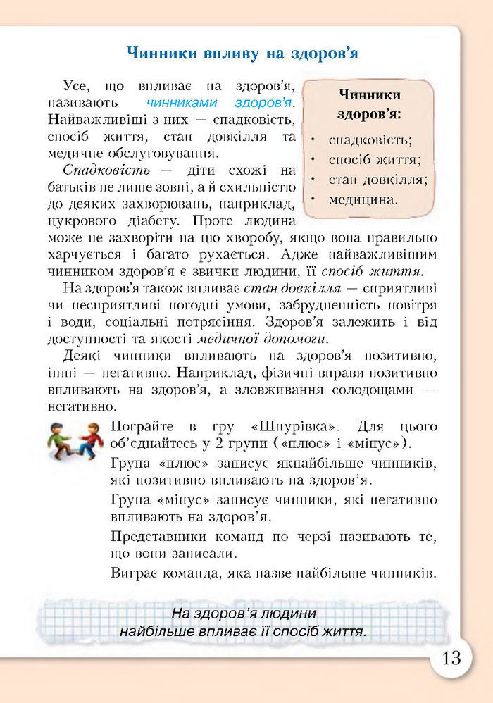 Підручник Основи здоров'я 4 клас Бех