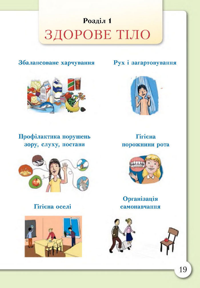 Підручник Основи здоров'я 4 клас Бех