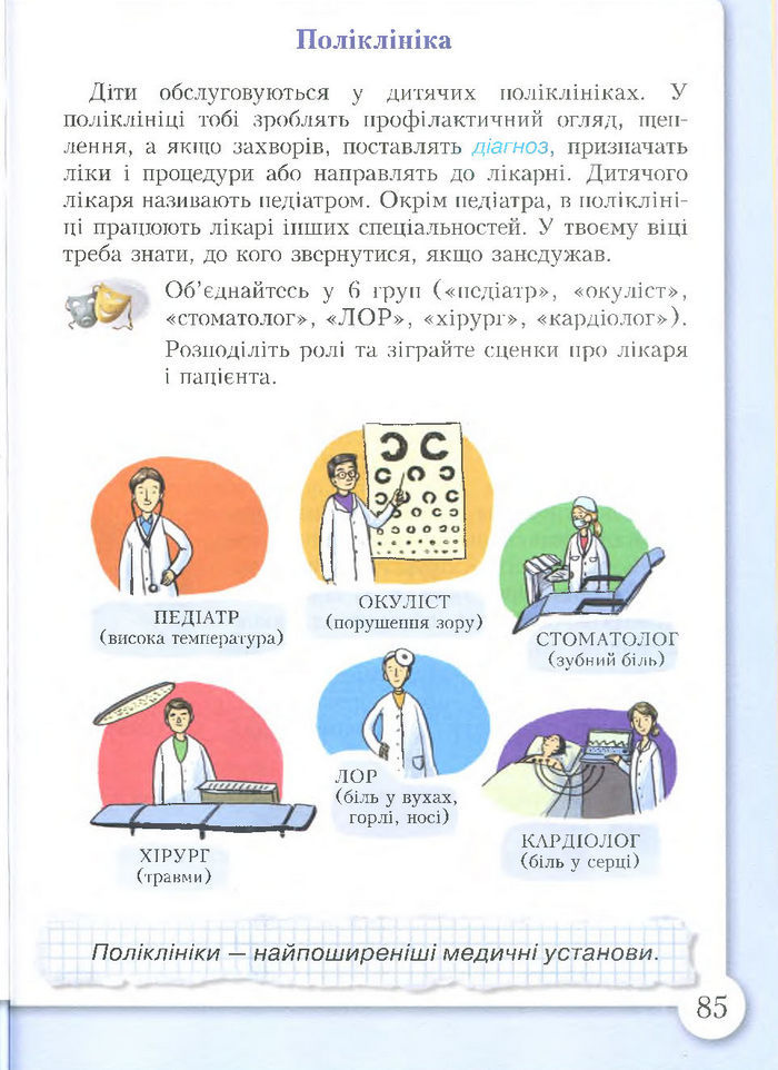 Підручник Основи здоров'я 4 клас Бех
