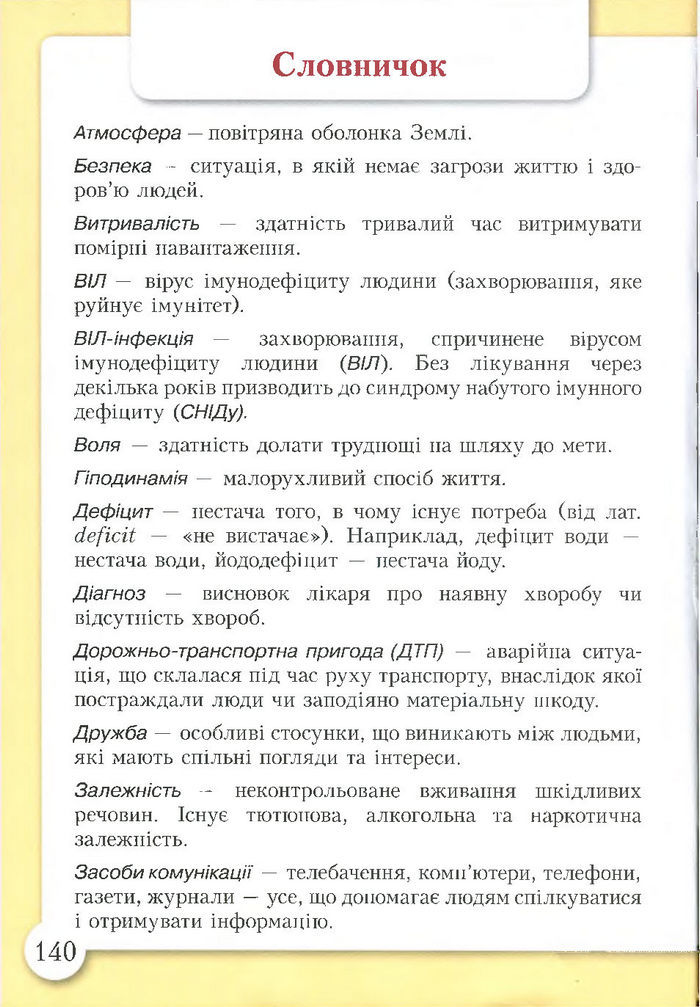 Підручник Основи здоров'я 4 клас Бех