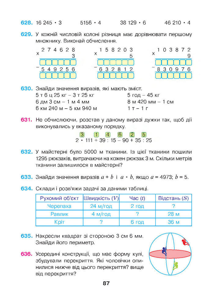 Математика 4 клас Будна