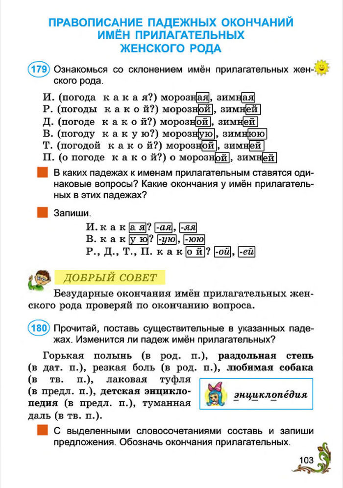 Русский язык 4 класс Сильнова 2015