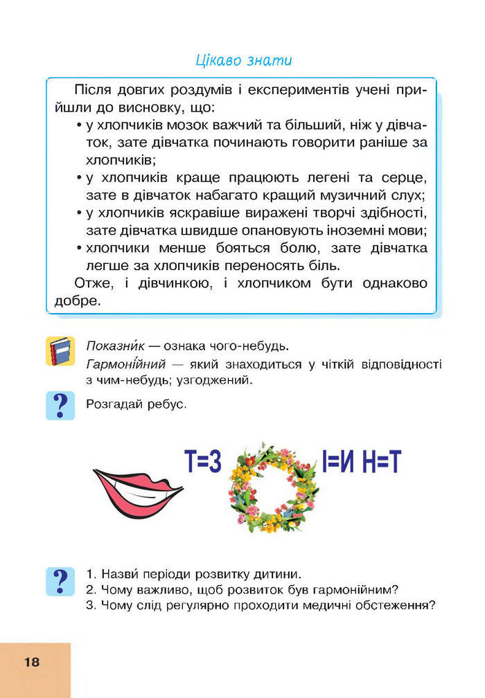 Підручник Основи здоров’я 4 клас Кікінежді