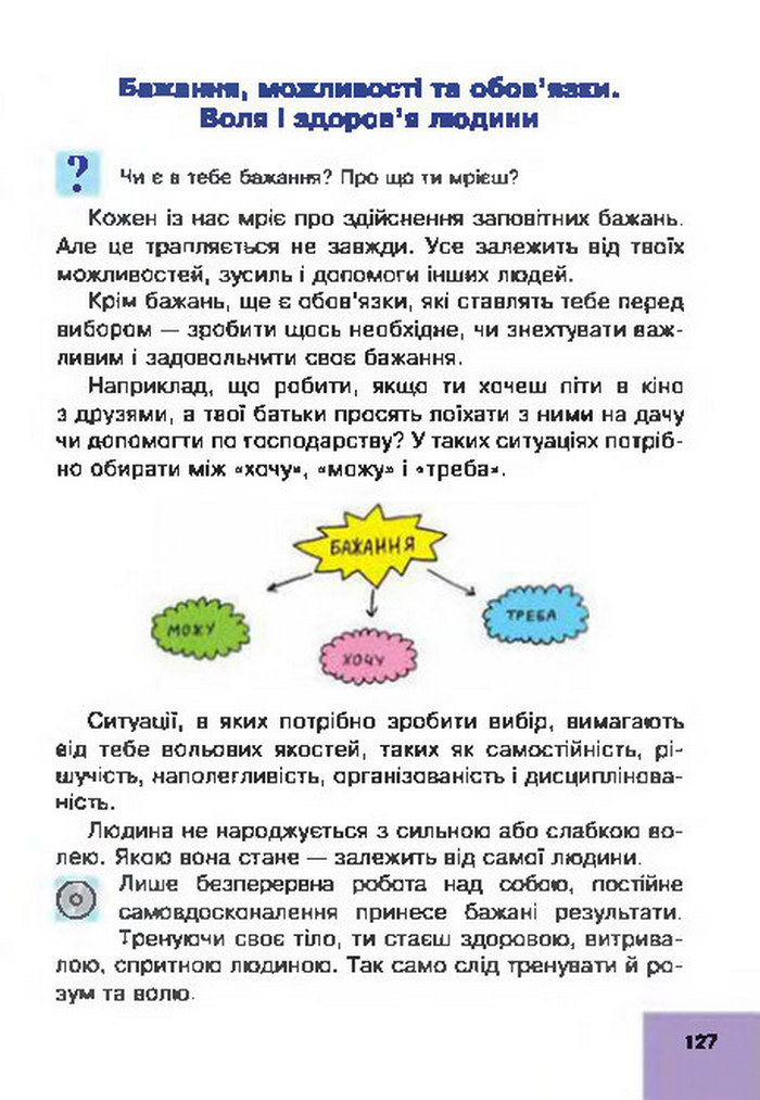 Підручник Основи здоров’я 4 клас Кікінежді