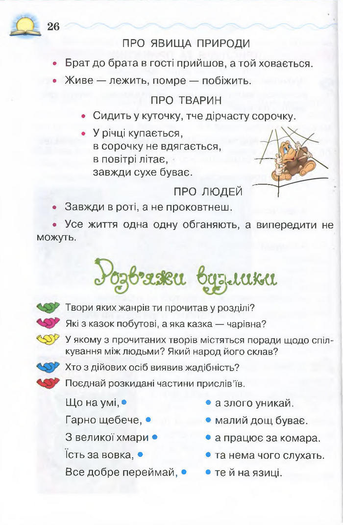 Моя домашня читальня 4 клас Савченко