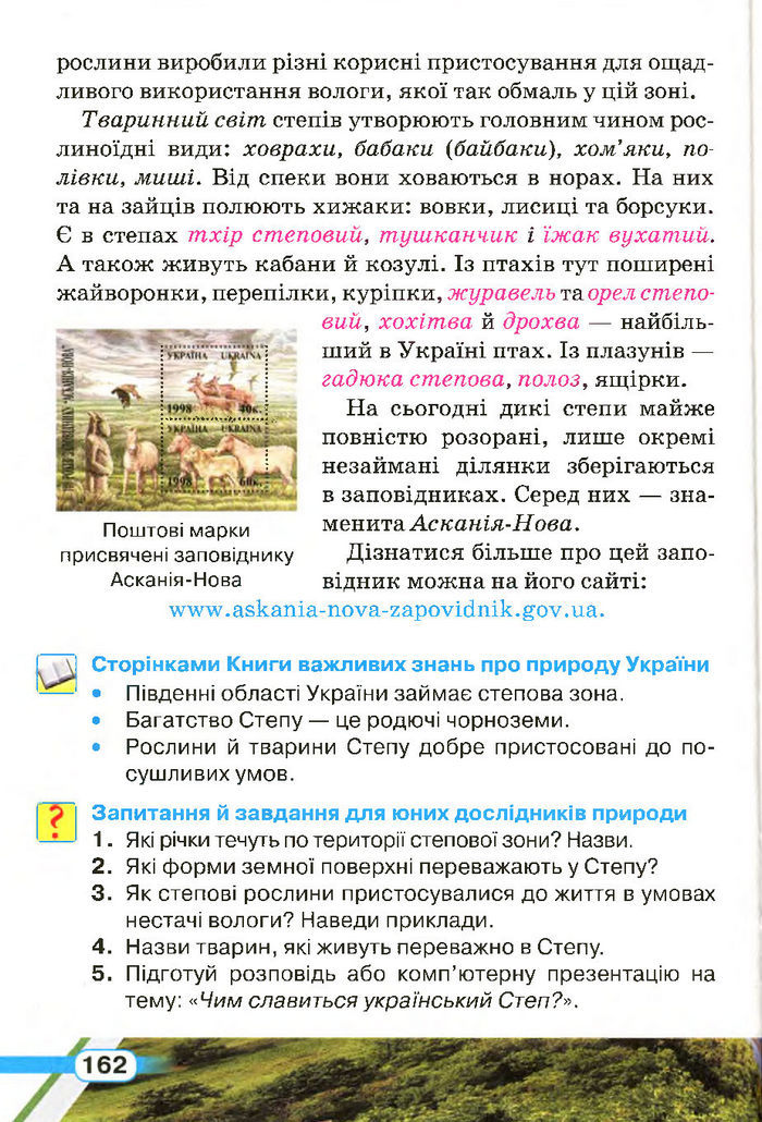 Природознавство 4 клас Грущинська (Укр.)