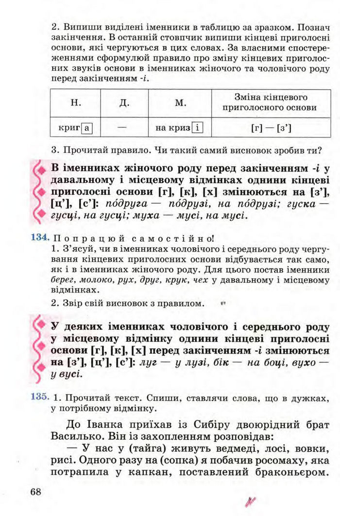 Рідна мова 4 клас Вашуленко. Частина 1