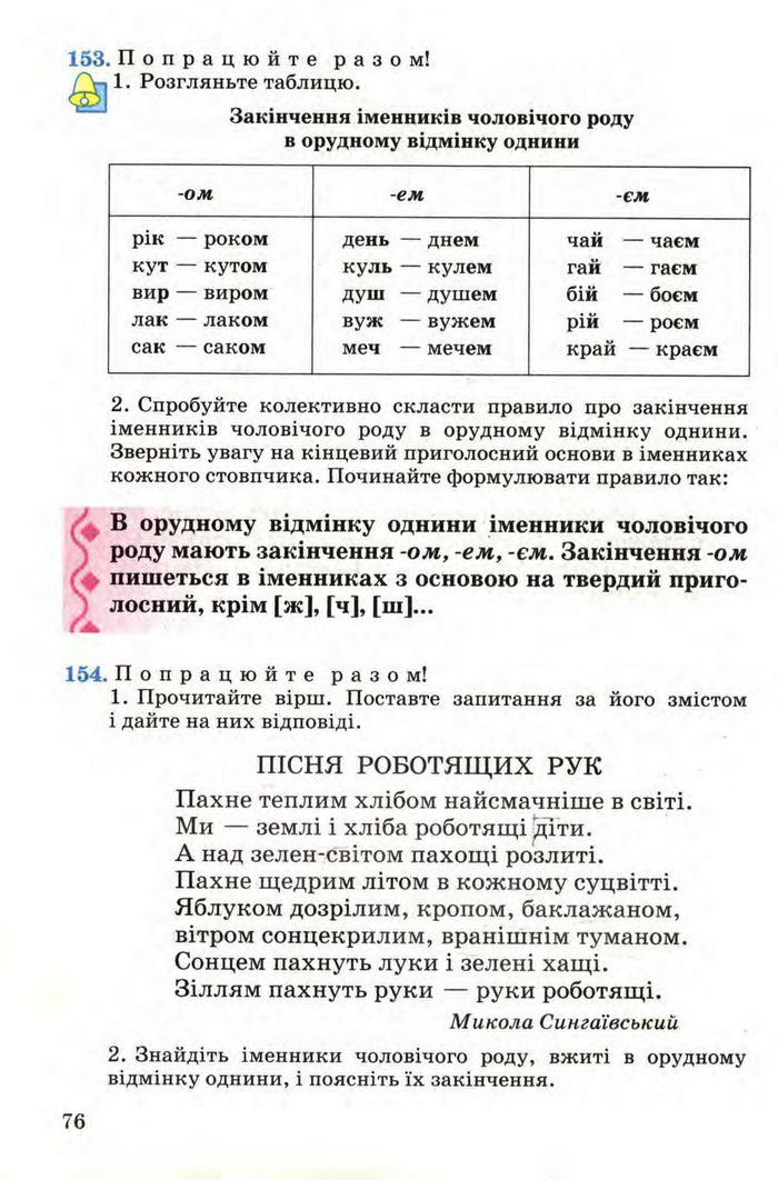 Рідна мова 4 клас Вашуленко. Частина 1