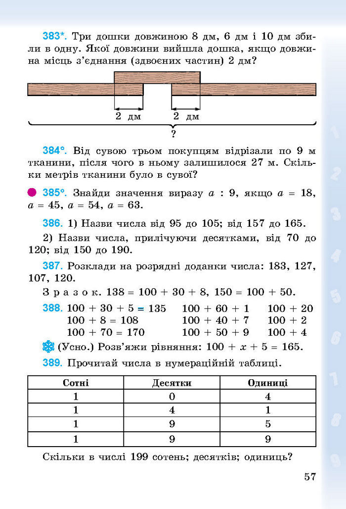 Підручник Математика 3 клас Богданович 2014